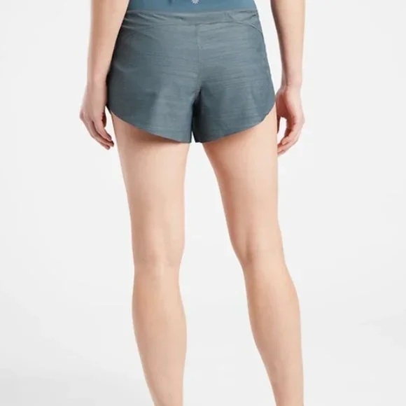 ATHLETA Run With It Textured 3.5" Short - Picture 2 of 4